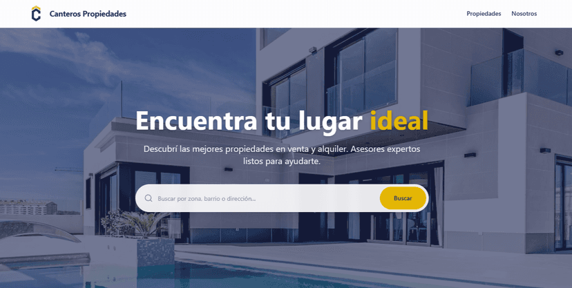 Canteros Propiedades - FullStack Job